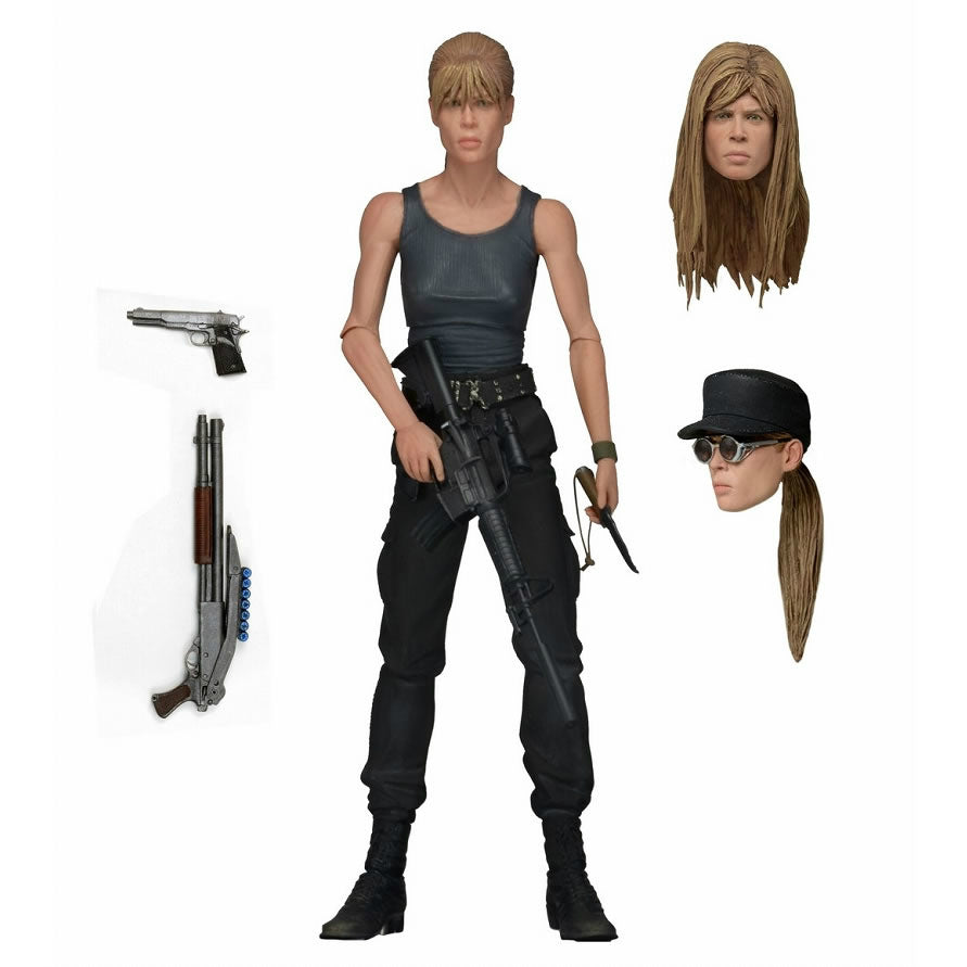 【新品即納】[FIG] ターミネーター2/ アルティメット リンダ・ハミルトン サラ・コナー 7インチ アクションフィギュア デラックスパッケージ ver ネカ(20160115)