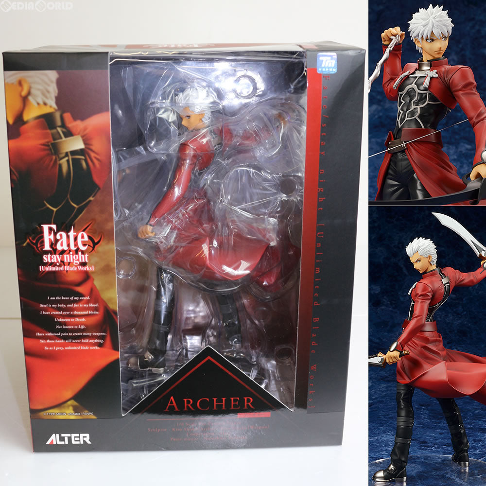 【新品即納】[FIG]アーチャー Fate/stay night [Unlimited Blade Works](フェイト/ステイナイト アンリミテッドブレイドワークス) 1/8 完成品 フィギュア アルター(20160204)