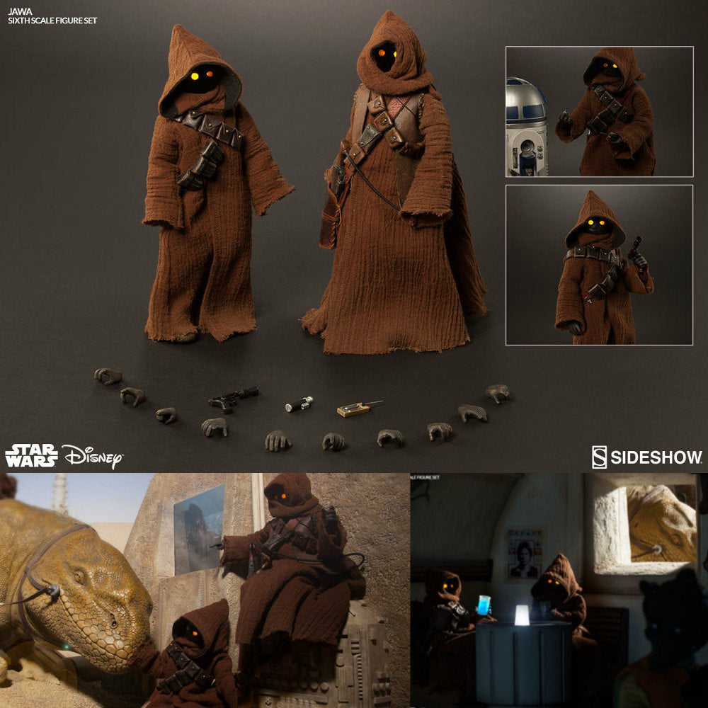 【新品即納】[FIG] クリーチャーズ・オブ・ギャラクシー ジャワ(2体セット) スター・ウォーズ フィギュア サイドショウ(20160928)