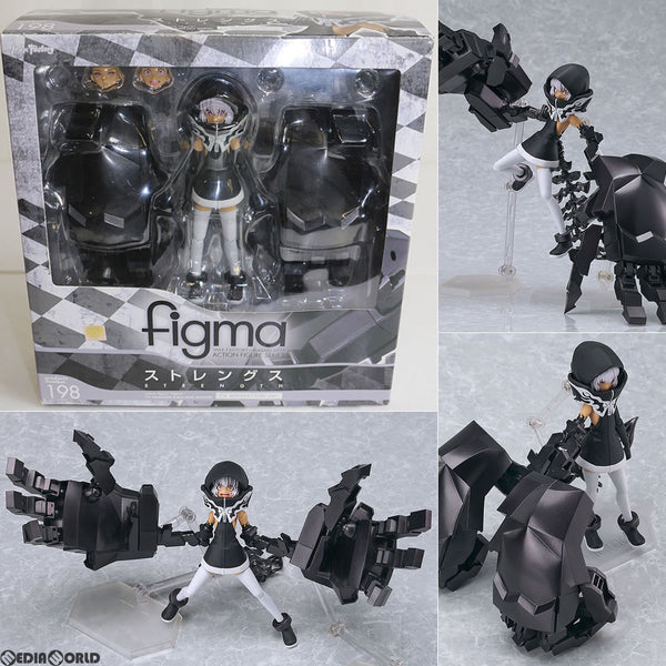 [FIG]figma(フィグマ) 198 ストレングス TV ANIMATION ver. ブラック☆ロックシューター 完成品 可動フィギュア  マックスファクトリー