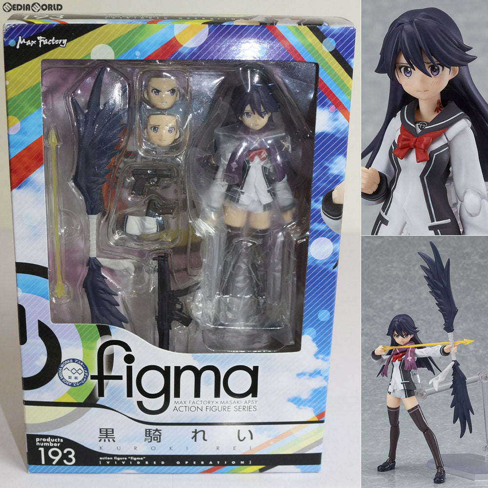 【中古即納】[FIG] 193 figma(フィグマ) 黒騎れい ビビッドレッド・オペレーション フィギュア マックスファクトリー(20131013)