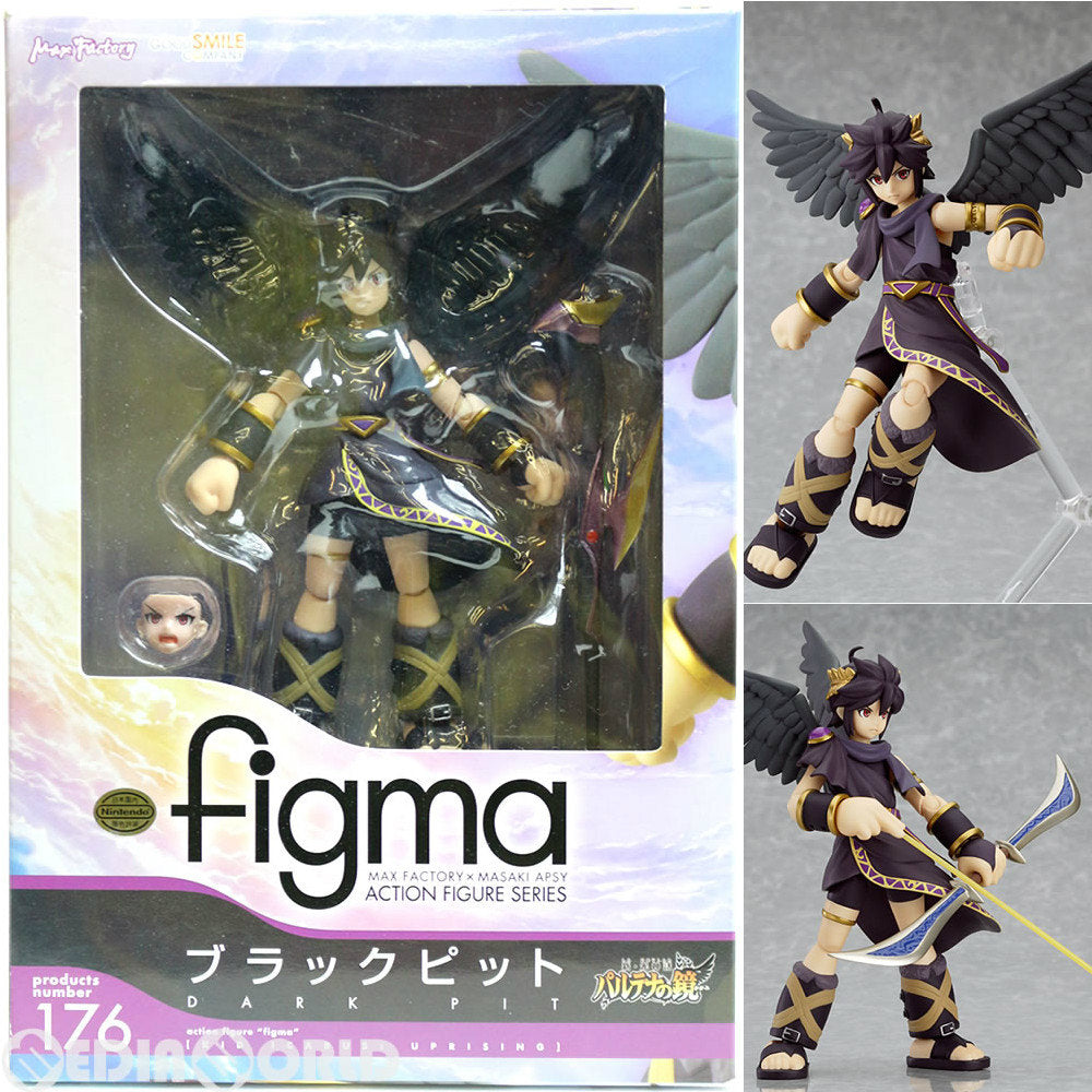 【中古即納】[FIG] 176 figma(フィグマ) ブラックピット 新・光神話 パルテナの鏡 フィギュア マックスファクトリー(20130428)