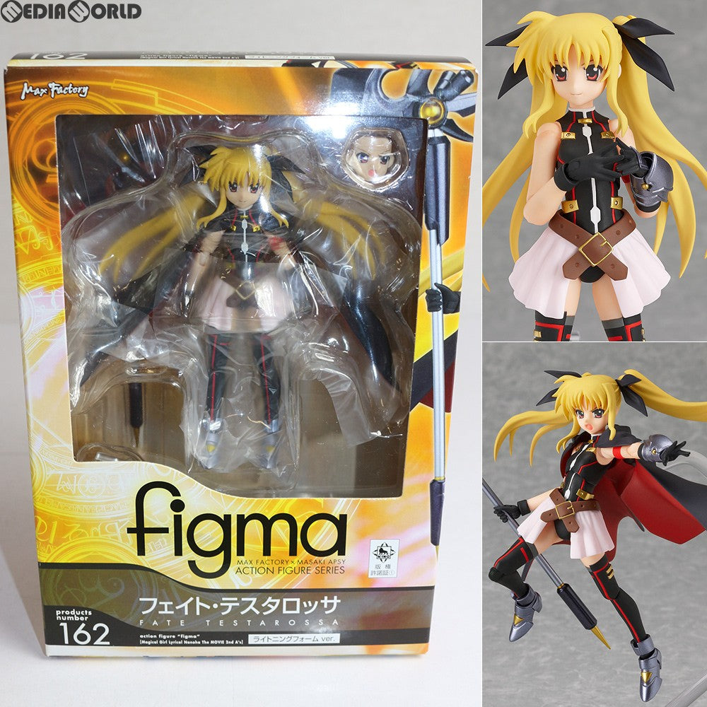 【中古即納】[FIG] figma(フィグマ) 162 フェイト・テスタロッサ ライトニングフォームver. 魔法少女リリカルなのは The MOVIE 2nd A's 完成品 可動フィギュア マックスファクトリー(20130210)