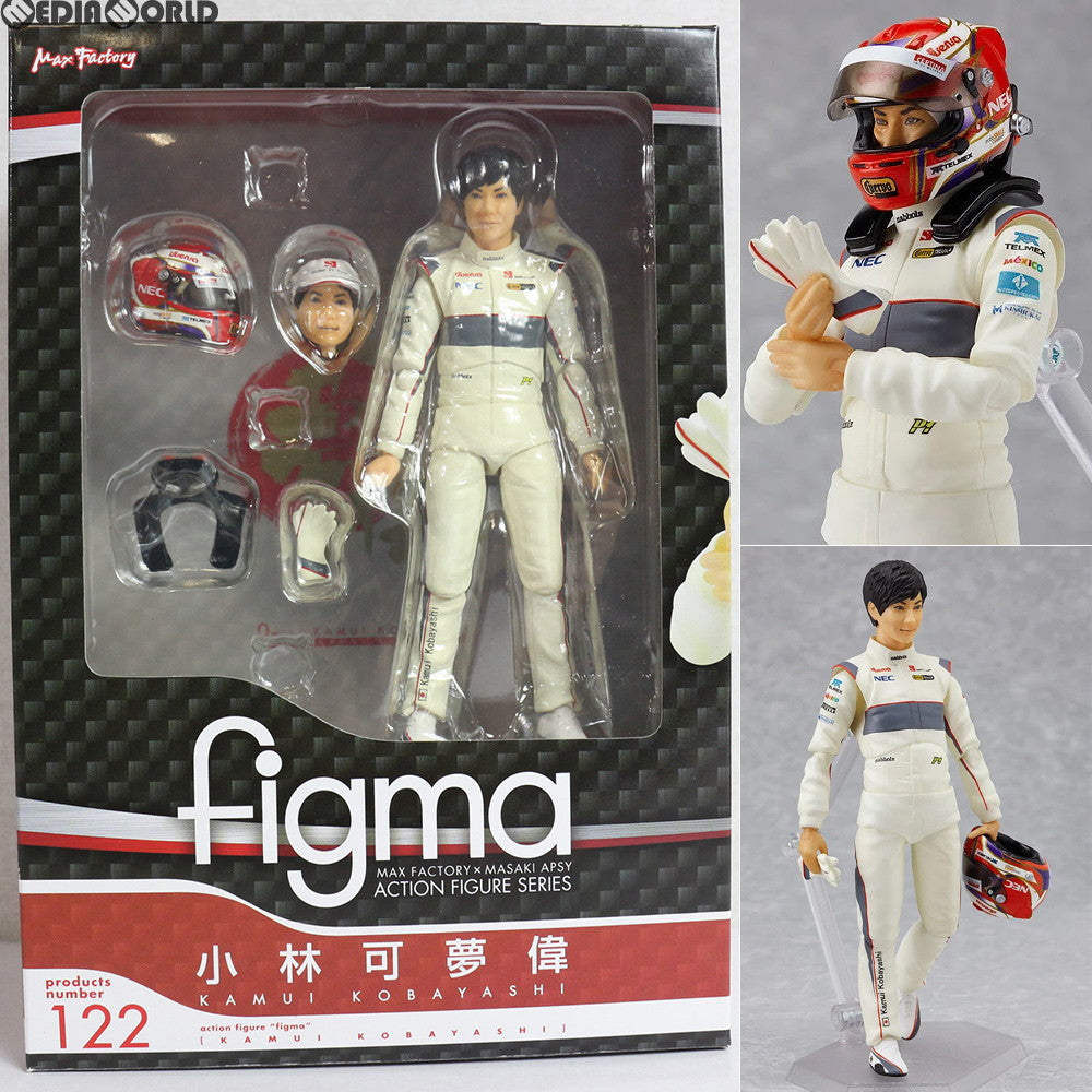 【中古即納】[FIG] 122 figma(フィグマ) 小林可夢偉 フィギュア マックスファクトリー(20120328)