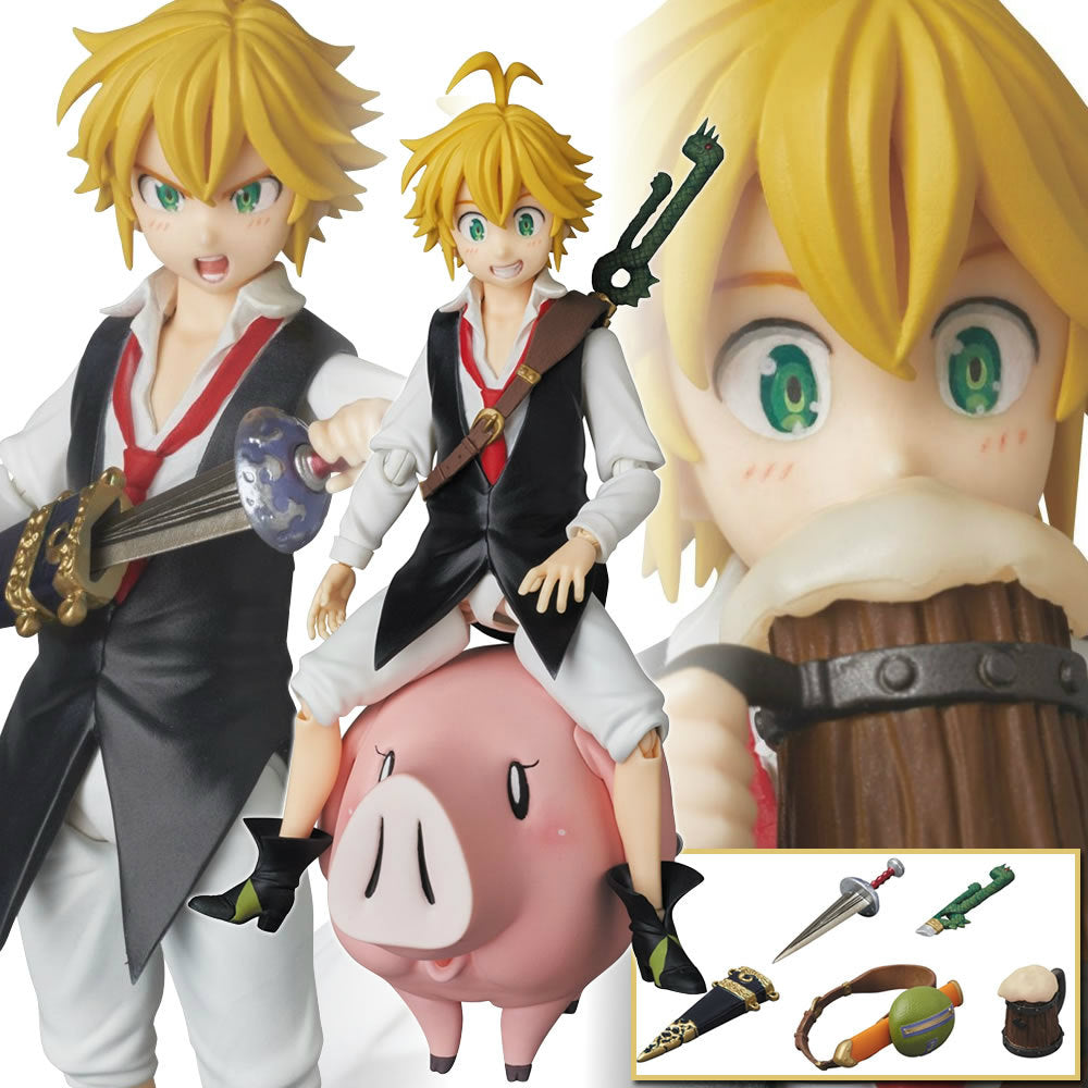 【新品即納】[FIG] マフェックス No.014 MAFEX メリオダス 七つの大罪 フィギュア メディコム・トイ(20160430)