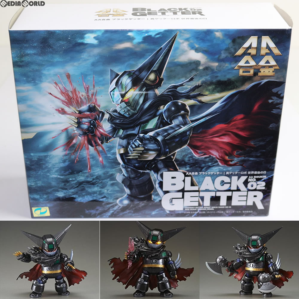 【中古即納】[TOY] AA合金ブラックゲッター 真ゲッターロボ 世界最後の日 完成品 フィギュア アルカディア(20160724)