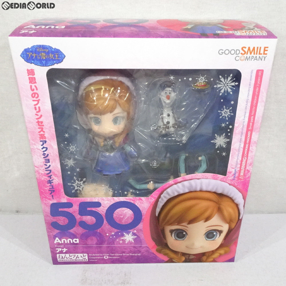 【中古即納】[FIG] ねんどろいど 550 アナ アナと雪の女王 完成品 可動フィギュア グッドスマイルカンパニー(20160122)