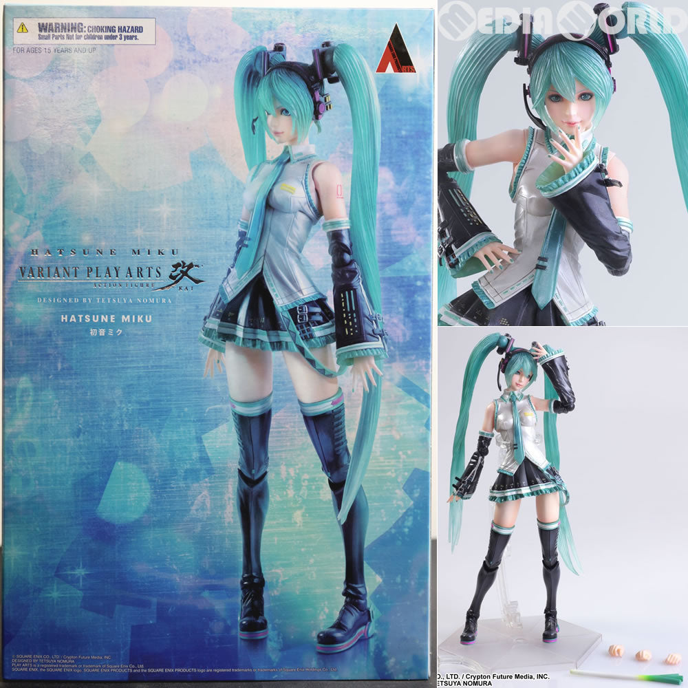 【中古即納】[FIG] PLAY ARTS 改-KAI-(プレイアーツ改) DESIGNED BY TETSUYA NOMURA 初音ミク フィギュア スクウェア・エニックス(20151226)