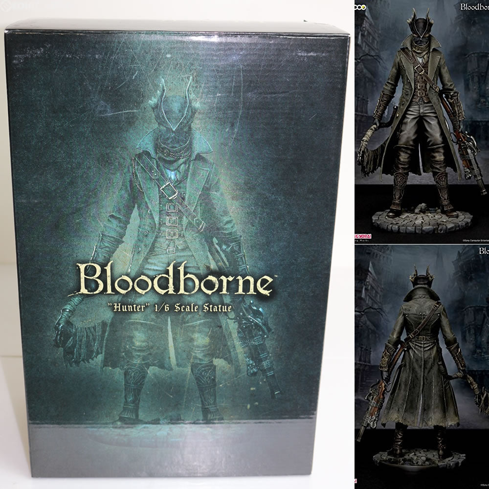 【中古即納】[FIG] Bloodborne/ 狩人(ハンター) ブラッドボーン 1/6スケール・スタチュー フィギュア Gecco(ゲッコウ) (20151230)