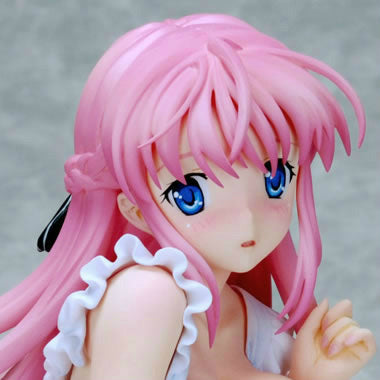 【新品即納】[FIG] 織節秋奈 裸エプロン ホワイトVer. 1/6完成品 彼女×彼女×彼女 フィギュア Blackberry(ブラックベリー) (20151101)