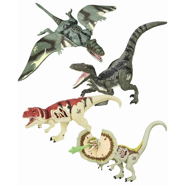 【新品即納】[FIG] ジュラシック・ワールド/ グロウラー ダイナソー アクションフィギュア シリーズ2 4種セット ハズブロ(20151021)