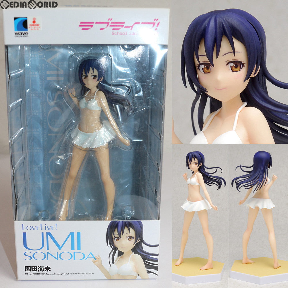 【新品即納】[FIG] BEACHQUEENS(ビーチクイーンズ) 園田海未(再販) 1/10完成品 ラブライブ! フィギュア ウェーブ(WAVE) (20151119)