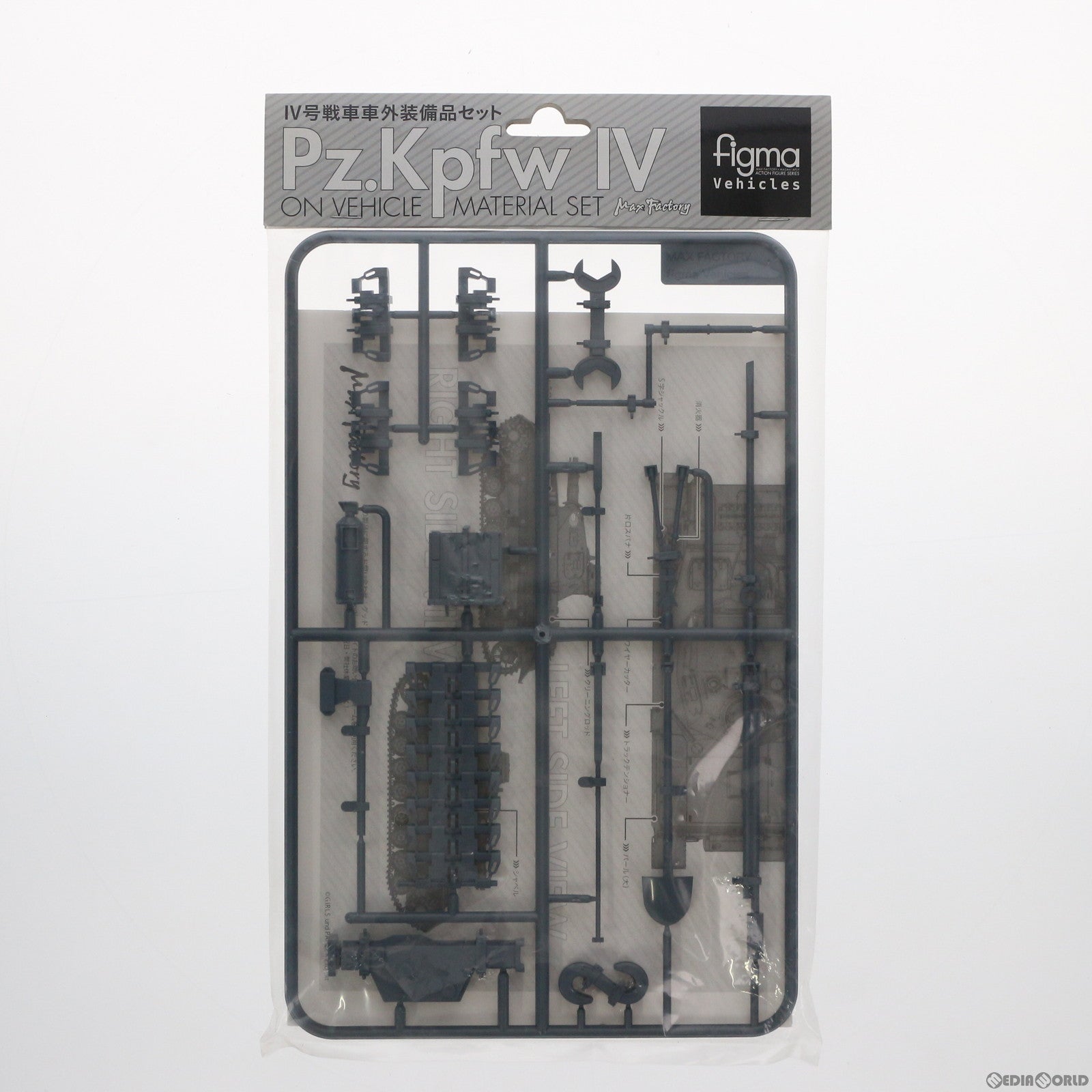 【新品即納】[PTM] figma Vehicles(フィグマ ビークルズ) IV号戦車 車外装備品セット プラモデル マックスファクトリー(20151031)