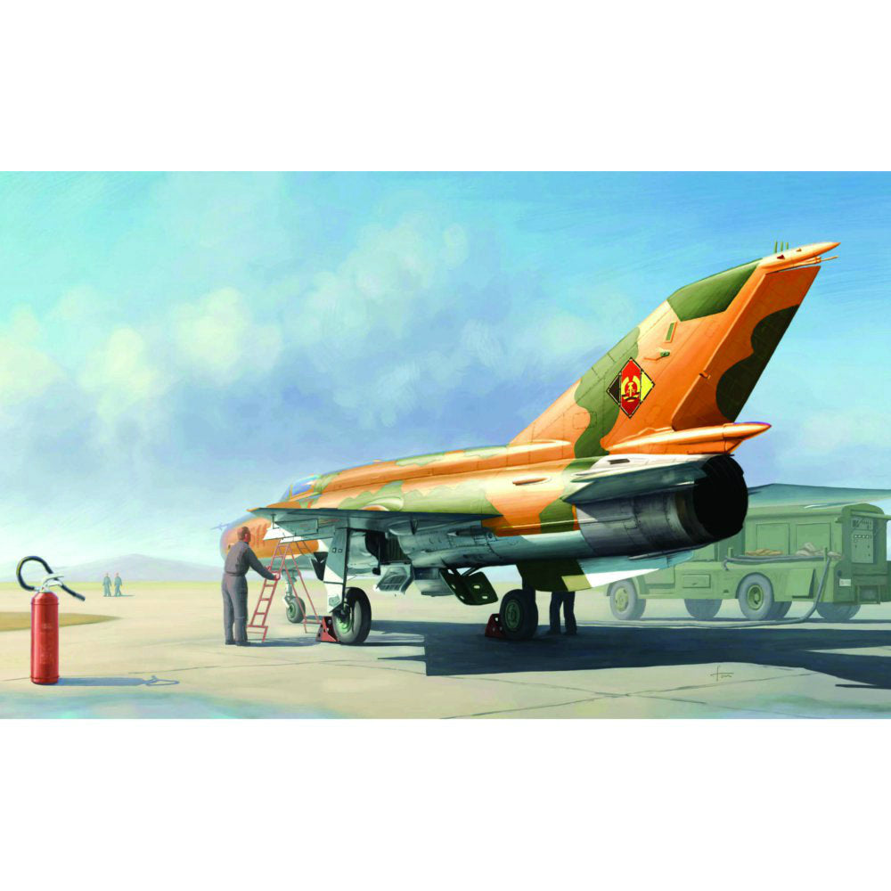 【新品即納】[PTM] 02863 1/48 MiG-21MF プラモデル トランペッター(20151121)