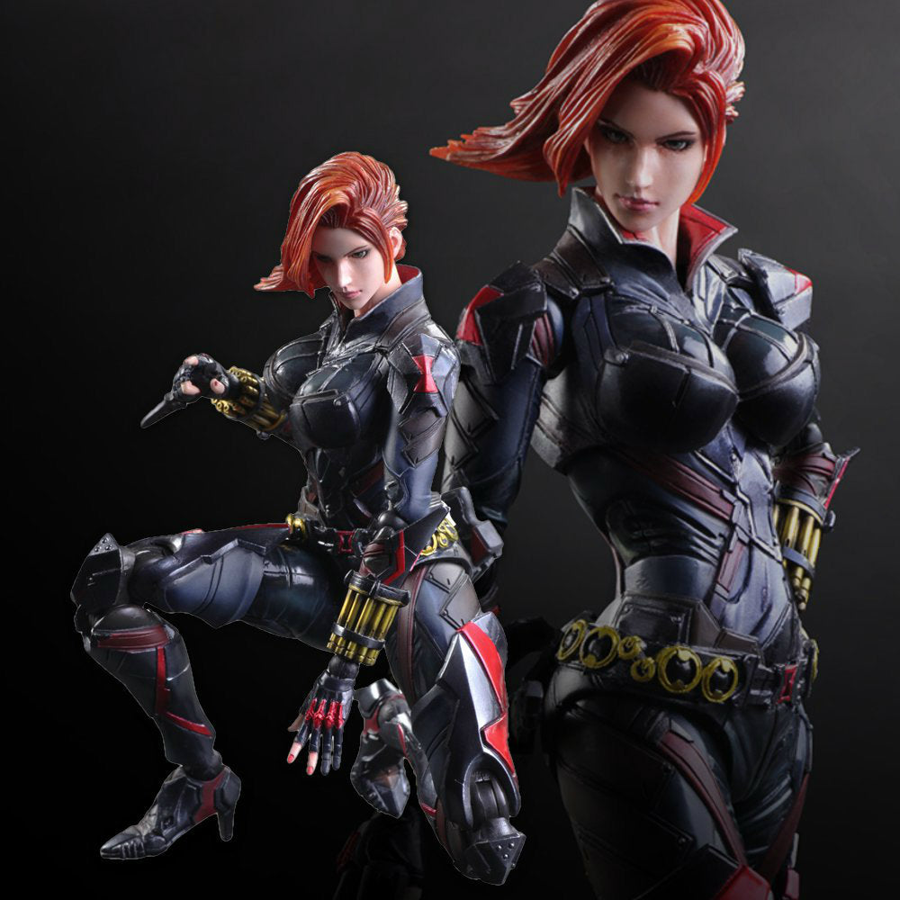 【新品即納】[FIG] MARVEL UNIVERSE VARIANT PLAY ARTS改(プレイアーツ改) ブラックウィドウ スクウェア・エニックス(20151201)