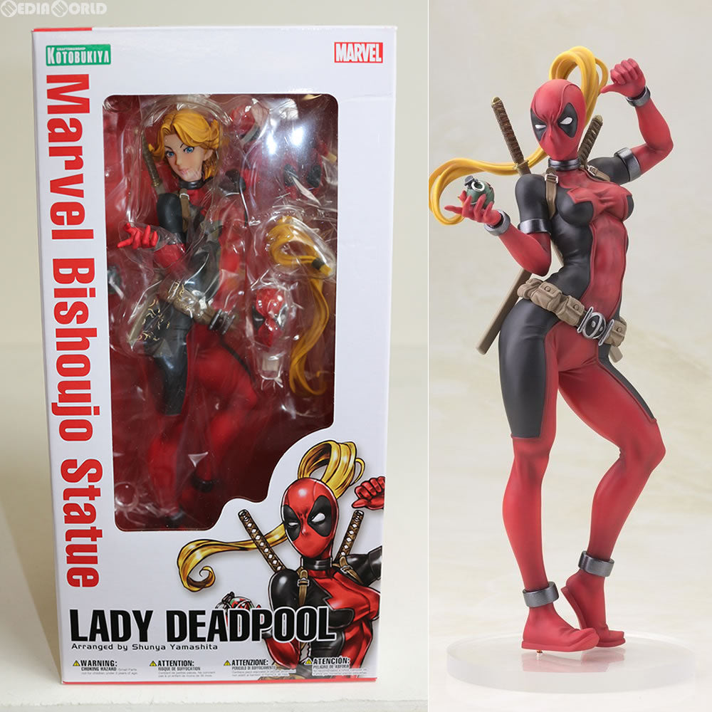 【中古即納】[FIG]MARVEL美少女 レディ・デッドプール 1/7 完成品 フィギュア(MK194) コトブキヤ(20160129)