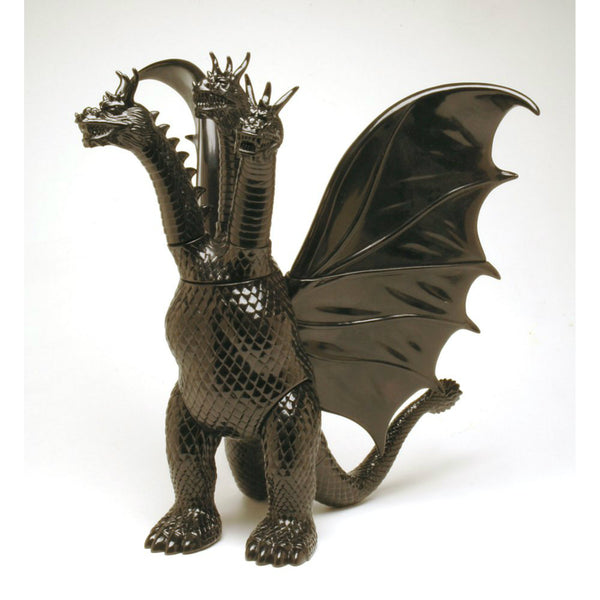 ソフビ　マルサン　キングギドラ350 蓄光ver FIG]世紀の東宝怪獣 漆黒オブジェコレクション キングギドラ ソフビ