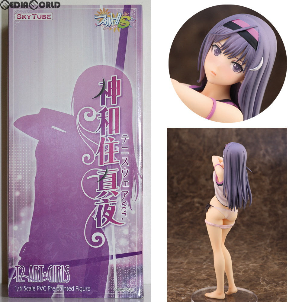 【新品即納】[FIG]ポストカード無し 神和住真夜(かみわずみまや) テニスウェアver. フォルト!!S～新たなる恋敵～ 1/6 フィギュア(AX-1022) SkyTube(スカイチューブ)(20160218)