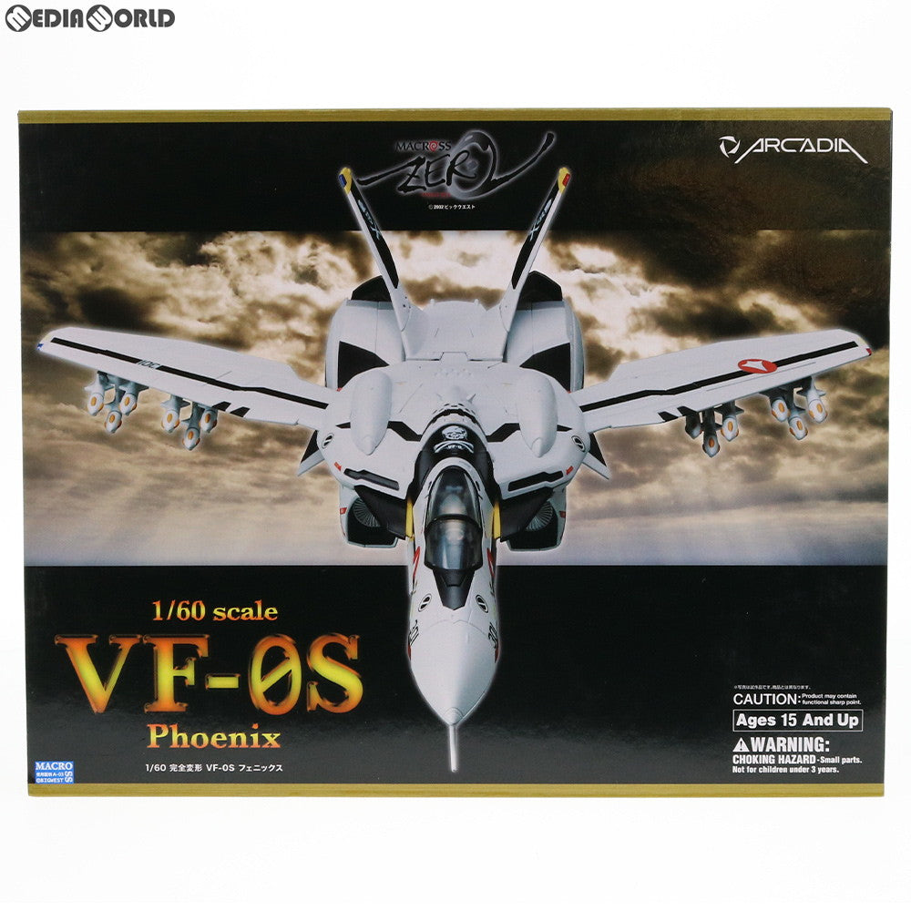 【中古即納】[TOY] 1/60 完全変形VF-0S フェニックス マクロス ゼロ 完成トイ アルカディア(20151223)