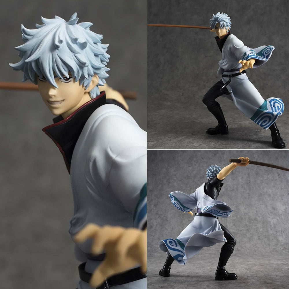 【新品即納】[FIG] 初回特典付(土方十四郎用交換用頭部(銀時魂ver.)) フィギュアーツZERO 坂田銀時 銀魂 フィギュア バンダイ(20160123)