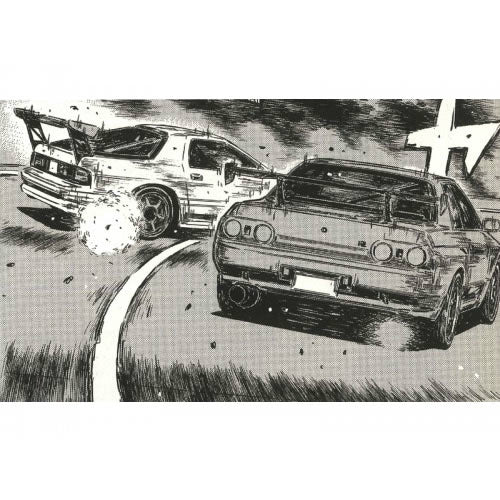 【新品即納】[PTM] 頭文字(イニシャル) D No.4 1/24 北条凛 BNR32 死神GT-R プラモデル アオシマ(20160324)