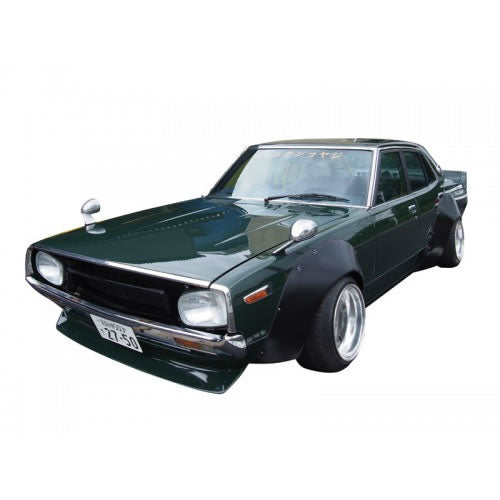 【新品即納】[PTM] (再販) リバティーウォーク No.8 1/24 LB ワークス ケンメリ4Dr 2015Ver プラモデル アオシマ(20171116)