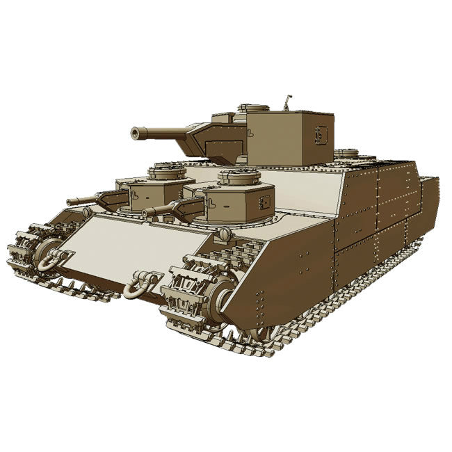 【新品即納】[PTM] FM44 1/72 帝国陸軍 150t 超重戦車 オイ プラモデル ファインモールド(20151205)