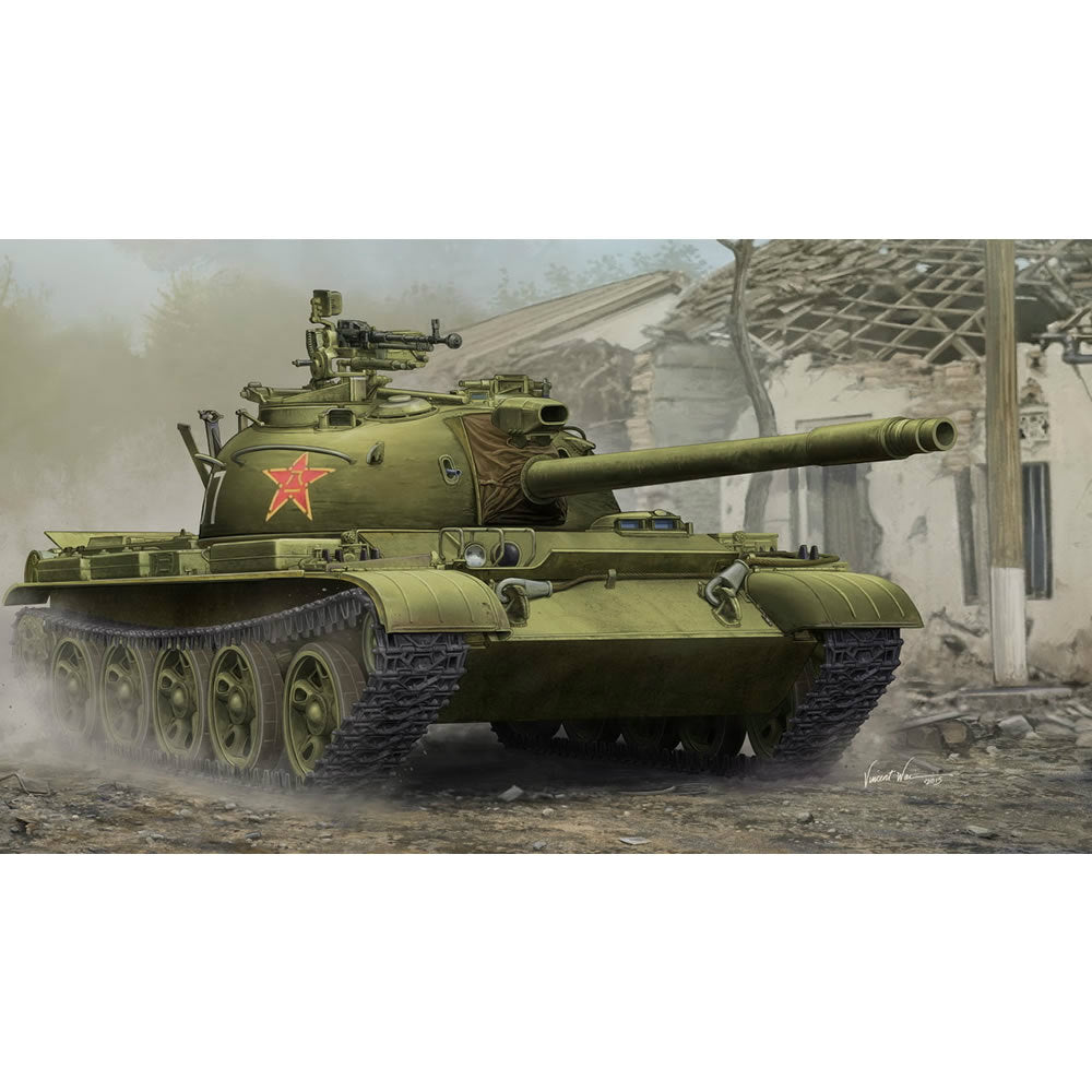 【新品即納】[PTM] 05537 1/35 中国軍 62式軽戦車 プラモデル トランペッター(20151122)
