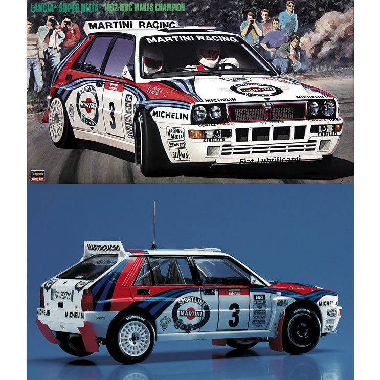 【中古即納】[PTM] CR15 1/24 ランチア スーパーデルタ 1992 WRC メイクス チャンピオン プラモデル(25015) ハセガワ(20151122)