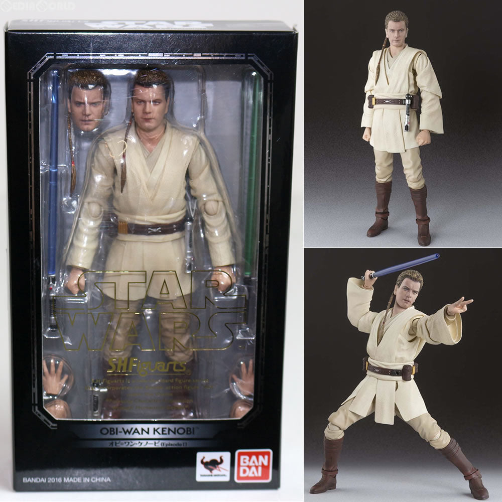 【新品即納】[FIG] S.H.Figuarts(フィギュアーツ) オビ=ワン・ケノービ(Episode I) スター・ウォーズ フィギュア バンダイ(20160116)