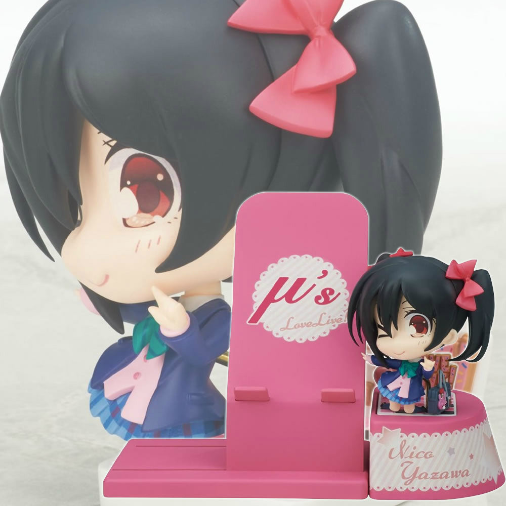 【新品即納】[FIG] ちょこすた ラブライブ! 矢澤にこ フィギュア付きスマホスタンド 完成品 フィギュア ブロッコリー(20160324)