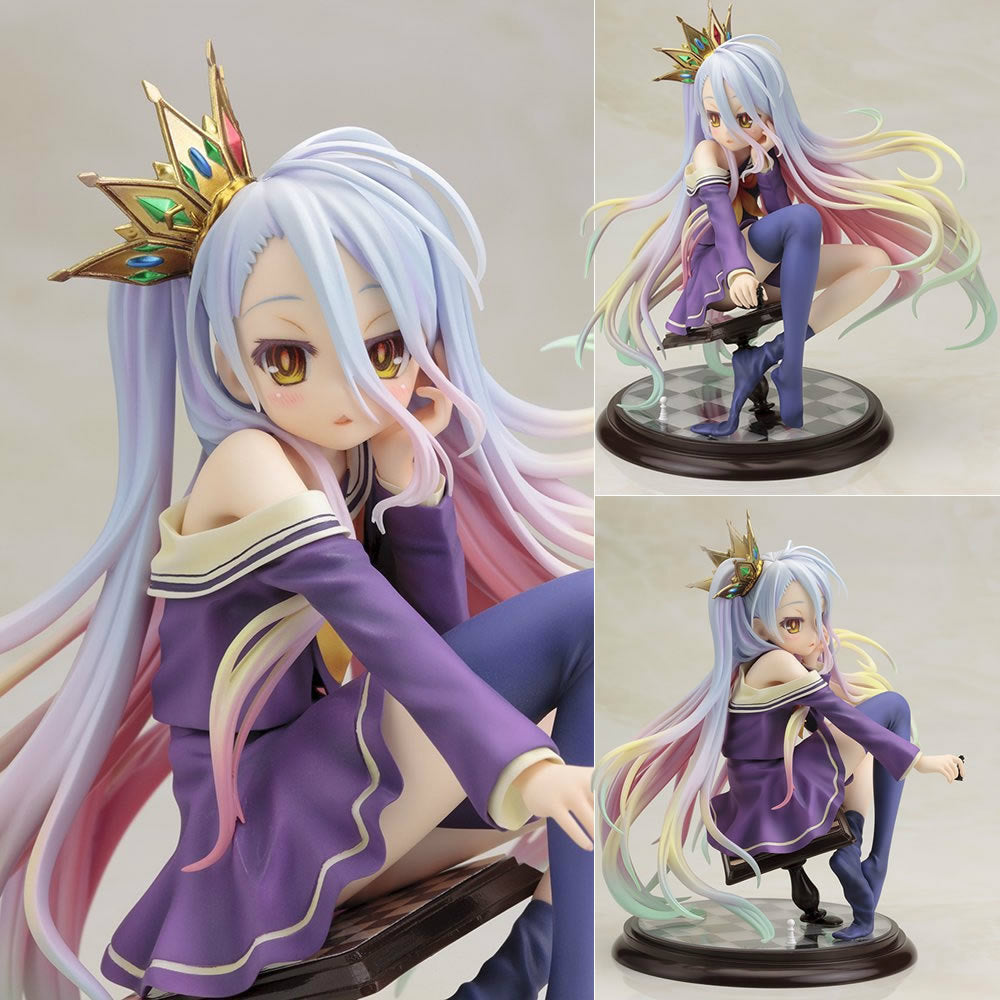 【新品即納】[FIG]白(しろ) (再生産) 1/7完成品 ノーゲーム・ノーライフ フィギュア コトブキヤ(20160221)