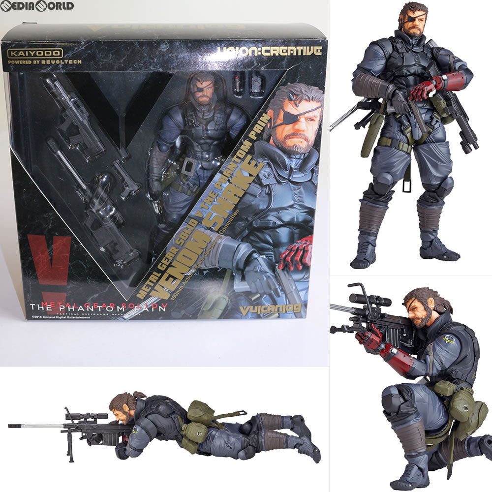 【中古即納】[FIG] Vulcanlog(ヴァルカンログ) 004 ヴェノム・スネーク スニーキングスーツver. MGSV: TPP フィギュア ユニオンクリエイティブ(20160124)