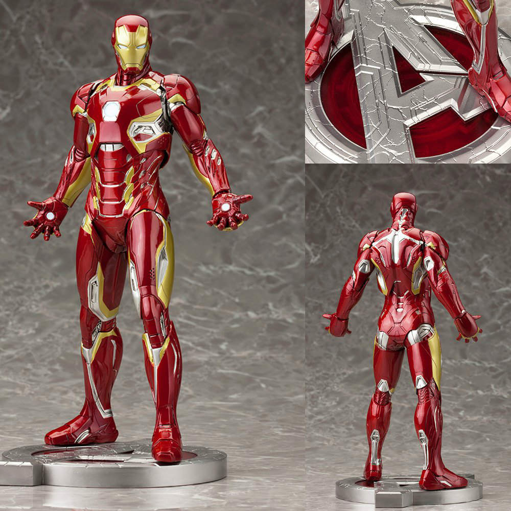 【新品即納】[FIG]ARTFX アイアンマン MARK45 1/6簡易組立キット フィギュア コトブキヤ(20160216)