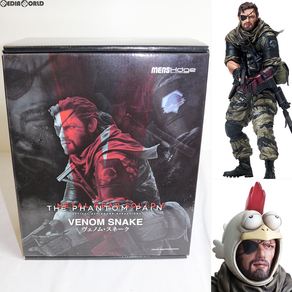 【新品即納】[FIG] 初回特典付 mensHdge technical statue No.16 ヴェノム・スネーク METAL GEAR SOLID V(メタルギアソリッド5) フィギュア ユニオンクリエイティブ(20160529)