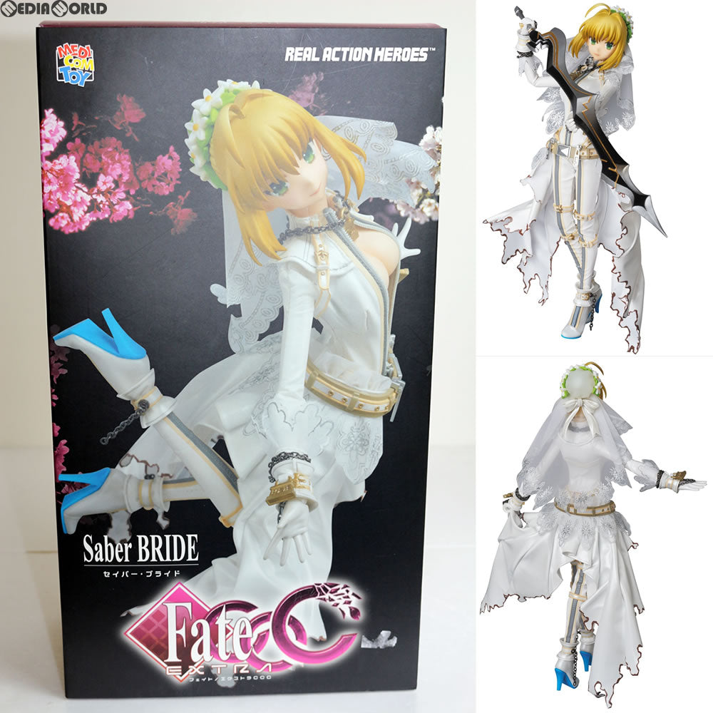 【中古即納】[FIG] リアルアクションヒーローズ No.740 RAH セイバー・ブライド Fate/EXTRA CCC フィギュア メディコム・トイ(20160724)