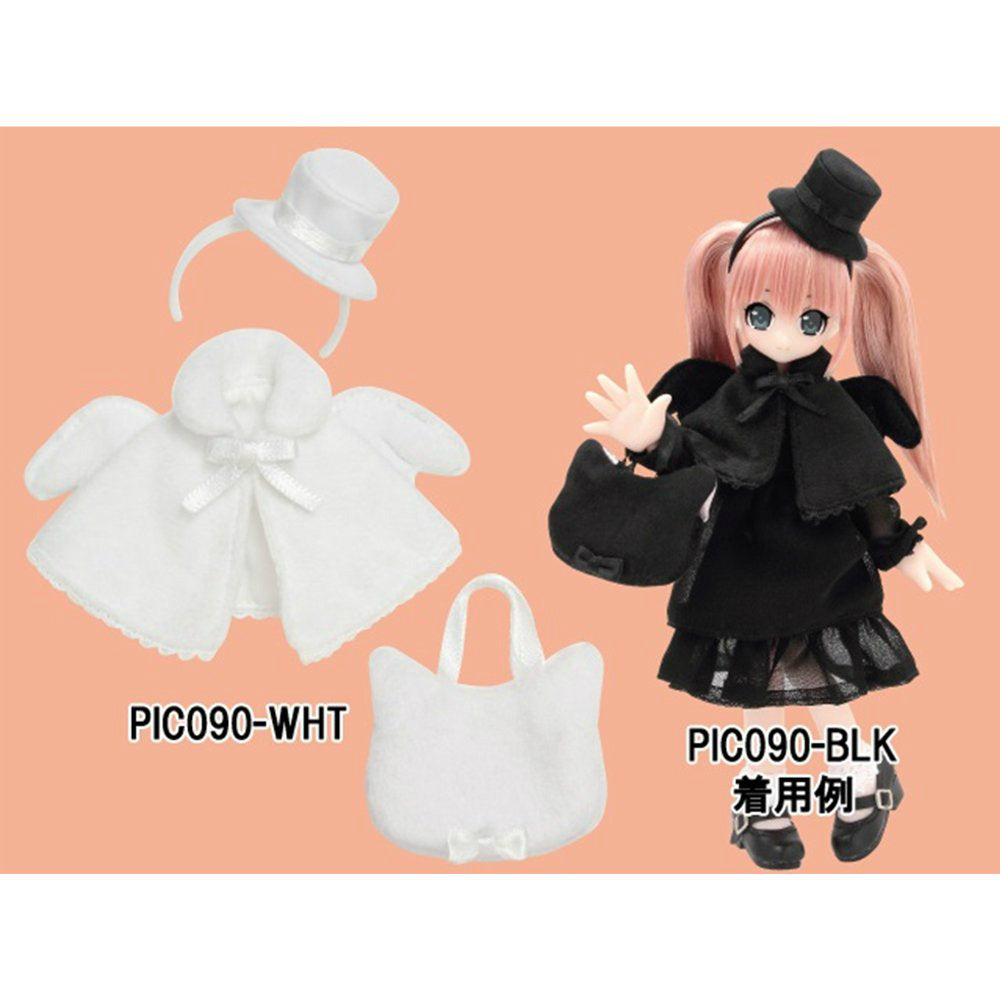 【新品即納】[FIG] PIC090-BLK 1/12 ピコD天使の羽ケープセット(ホワイト) ピコニーモサイズ アゾン(20151021)