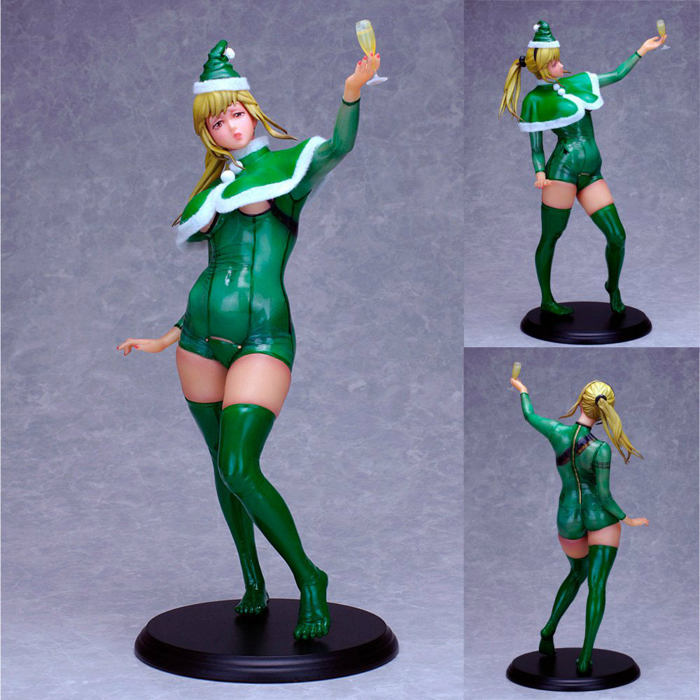 【新品即納】[FIG] 吉原蜜華(よしわらみつか) ラバーズサンタ グリーンVer. 1/5完成品 フィギュア Blackberry(ブラックベリー) (20160120)