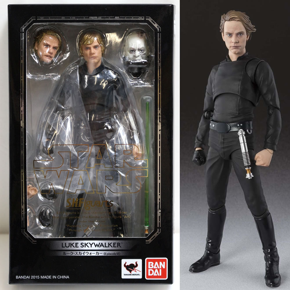 【新品即納】[FIG] S.H.Figuarts(フィギュアーツ) ルーク・スカイウォーカー(Episode VI) 再販 スター・ウォーズ バンダイ(20160213)