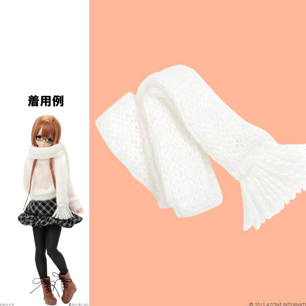 【新品即納】[FIG] POC363-WHT PNS毛糸のマフラー(ホワイト) ピュアニーモサイズ アゾン(20151021)