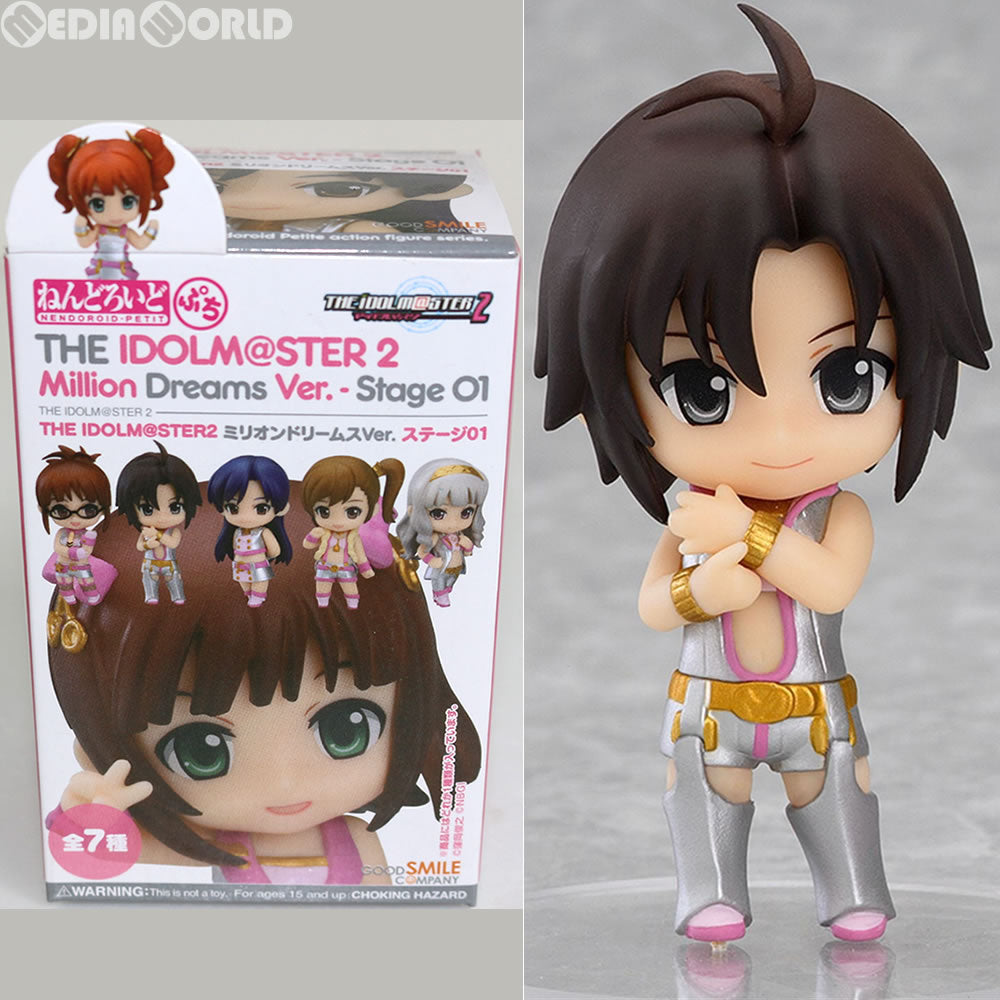 【中古即納】[FIG]ねんどろいどぷち THE IDOLM@STER2 ミリオンドリームスVer. ステージ01 菊地真 グッドスマイルカンパニー(20140331)