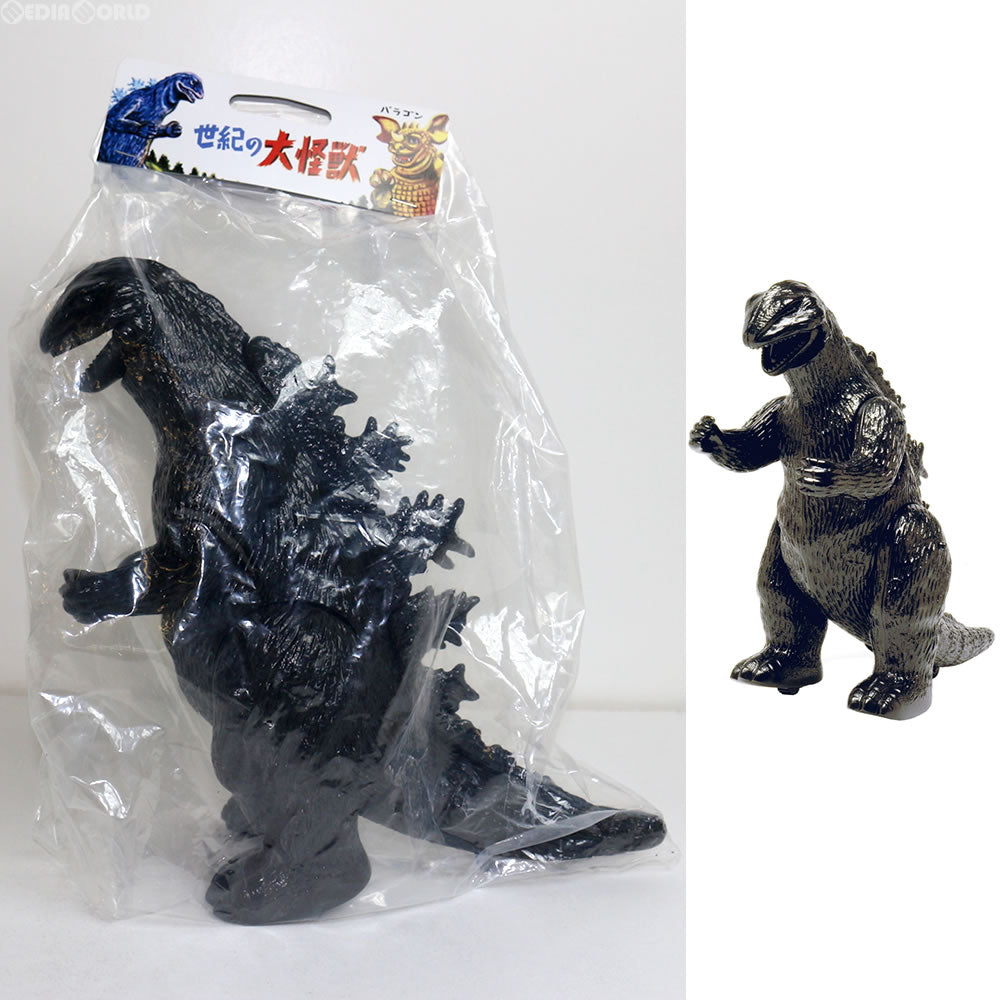 【中古即納】[FIG] 世紀の東宝怪獣 漆黒オブジェコレクション ゴジラ B/Oスタイル ソフビ マルサン(20160121)