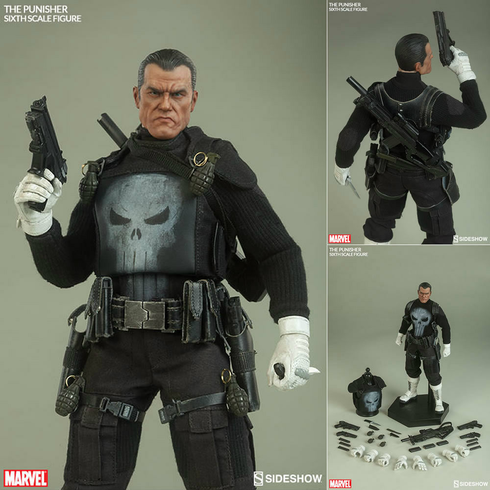 【新品即納】[FIG] シックス・スケール002 パニッシャー マーベル・コミック フィギュア サイドショウ(20160825)