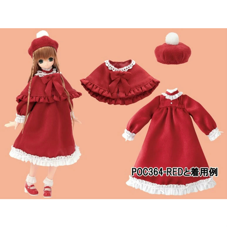 【新品即納】[FIG] POC364-RED PNSおめかし♪クリスマスセット(レッド) ピュアニーモサイズ アゾン(20151115)