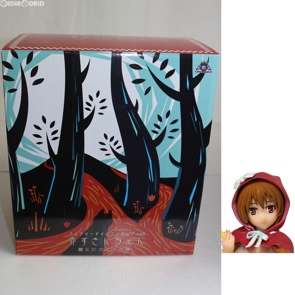 【中古即納】[FIG] フェアリーテイルvol.06 赤ずきんちゃん 狼とピクニックver. 完成品 フィギュア レチェリー(20131130)