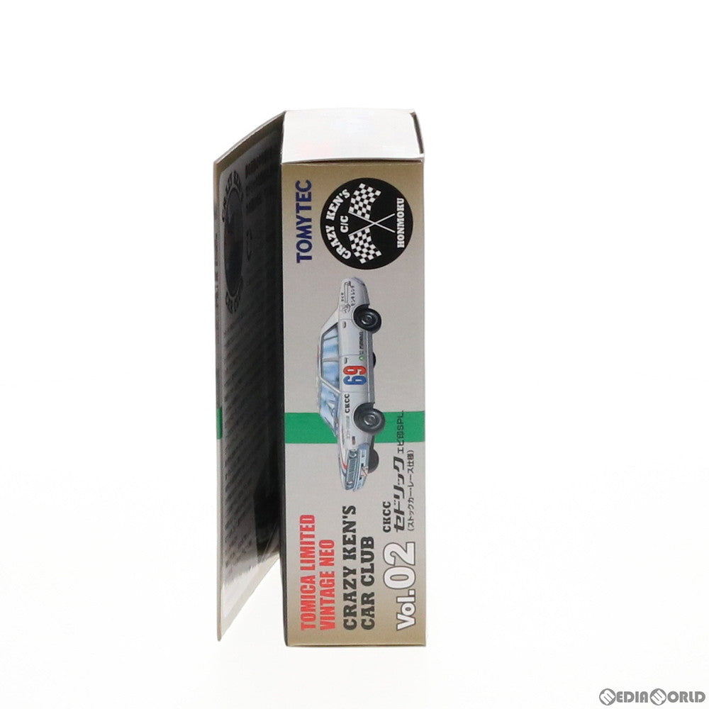 【中古即納】[FIG] トミカリミテッドヴィンテージ NEO CRAZY KEN'S CAR CLUB LV-CKB02 セドリック(230型) ストックカーレース仕様 1/64 完成品 ミニカー(264620) TOMYTEC(トミーテック) (20160312)
