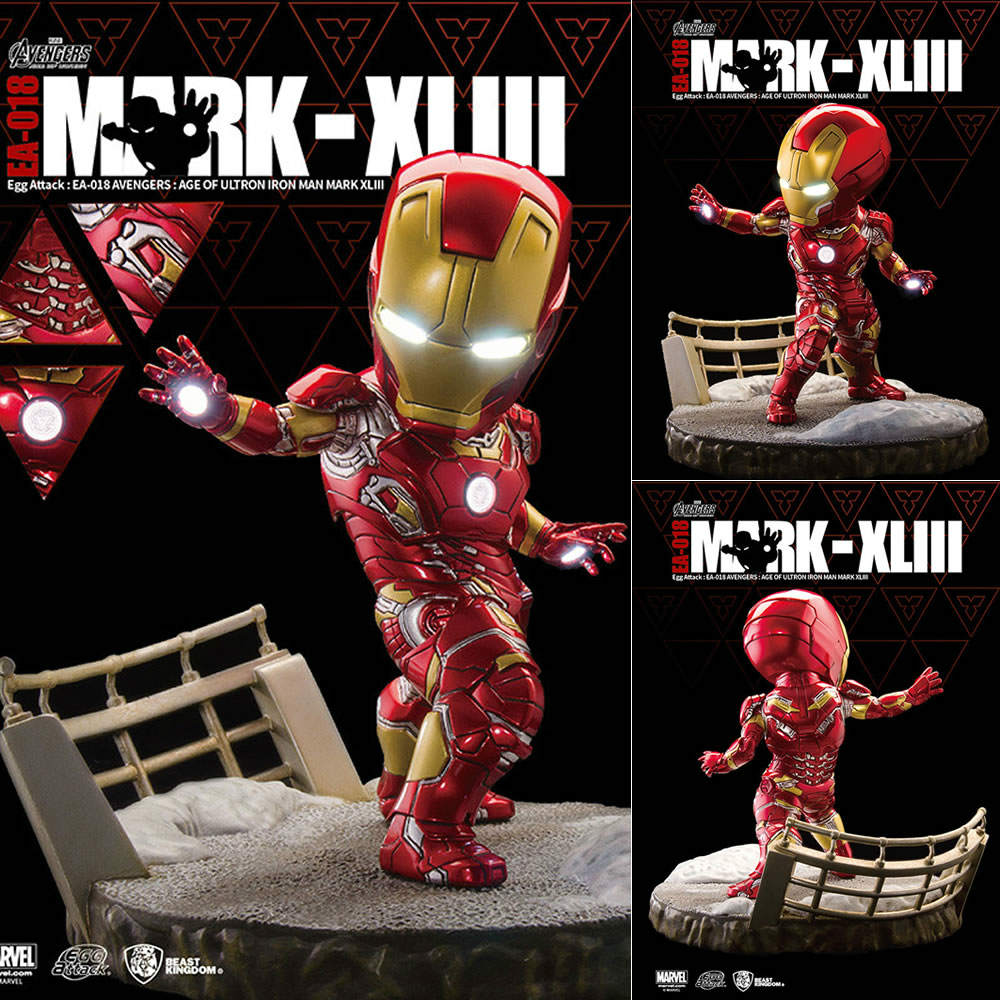 【新品即納】[FIG] Egg Attack アイアンマン マーク43 Avengers Age of Ultron フィギュア Beast Kingdom(ビーストキングダム) (20160324)