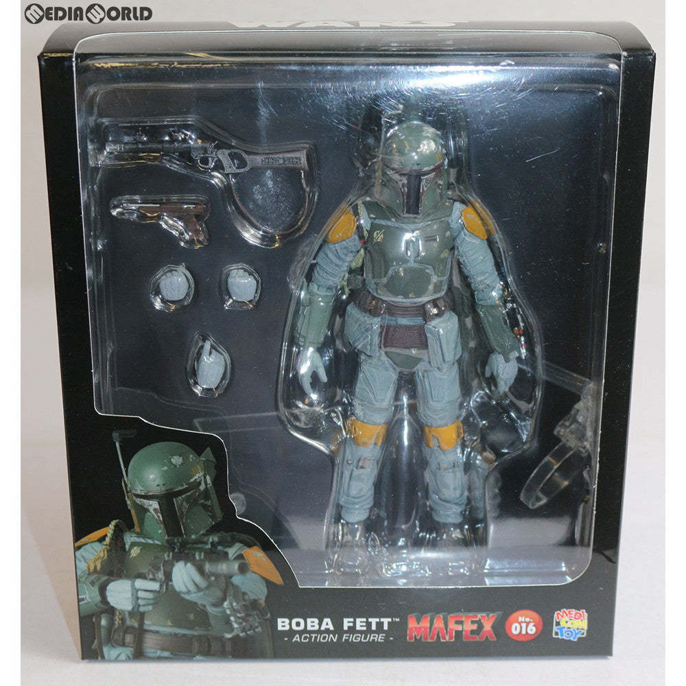 【中古即納】[FIG] マフェックス No.016 MAFEX BOBA FETT(ボバ・フェット) (TM) STAR WARS(スター・ウォーズ) 完成品 可動フィギュア メディコム・トイ(20161019)