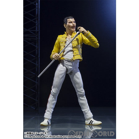 【中古即納】[FIG] S.H.Figuarts(フィギュアーツ) フレディ・マーキュリー Queen(クイーン) 完成品 可動フィギュア バンダイ(20160326)