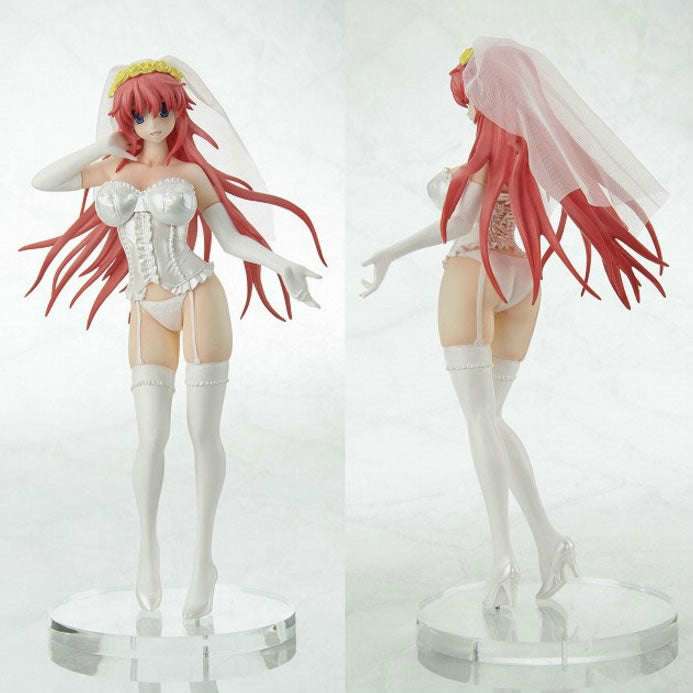 【新品即納】[FIG]織節秋奈 Wedding Ver. WHITE(ホワイト) 彼女×彼女×彼女 1/6完成品フィギュア アイズプロジェクト(20160510)